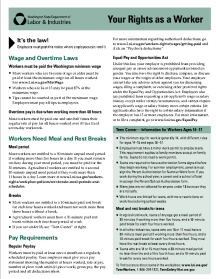 Your Rights as a Worker